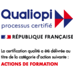 Logo QUALIOPI | La certification a été délivrée au titre de la catégorie d'action suivante : Actions de formation.